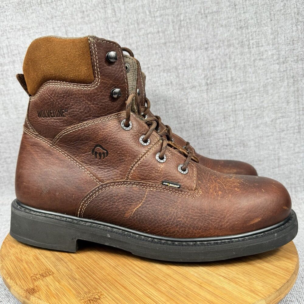 Wolverine Boots Men's 13 M Tremor DuraShocks Work Safety Leather